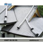 Ngói lợp cao cấp Eishiro – Dòng Asukano Âm Dương Đơn