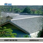 Ngói lợp cao cấp Eishiro J-Type – Kiri-Otoshi Cắt Góc Đơn