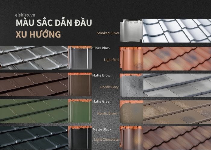 Lợi ích vượt trội khi sử dụng ngói Nhật Eishiro