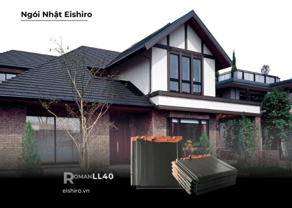 Ngói Nhật Eishiro là dòng ngói cao cấp