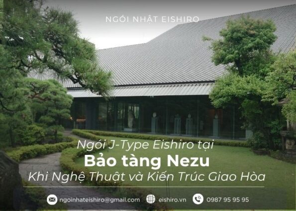 Vì sao kiến trúc sư Nhật chọn mái ngói cho bảo tàng hiện đại?