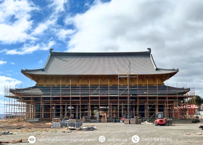 Ngói Honbuki Eishiro – Di sản của mái chùa hiện đại