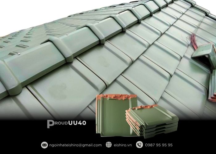 Matte Green trong không gian kiến trúc đương đại