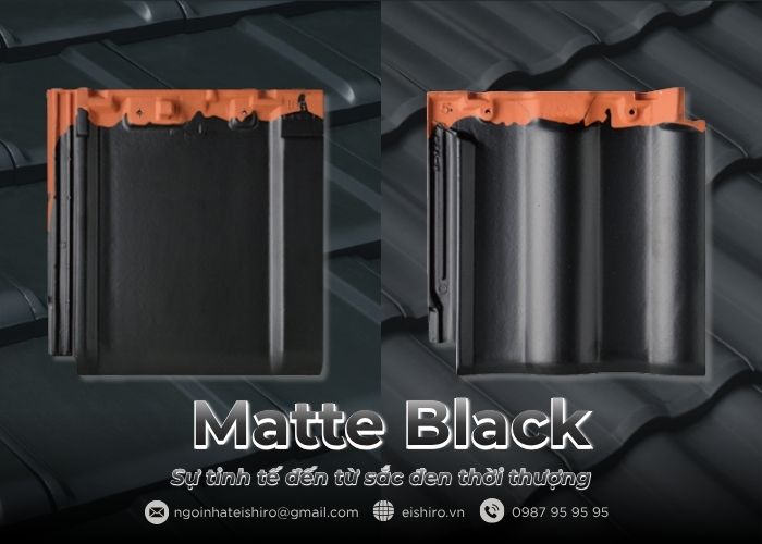 Hai dòng ngói đại diện cho sắc đen đẳng cấp – BB02 & UU02