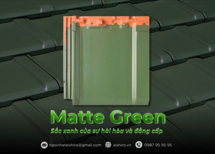 Ứng dụng thực tế – Khi Matte Green hòa cùng thiên nhiên Việt Nam