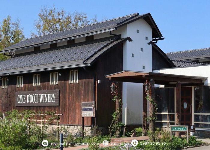 Mái ngói J-Type Eishiro tại Cave d’Occi