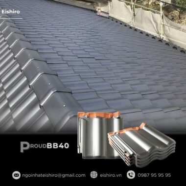 Ngôi Nhà Yên Tĩnh Hơn Với Ngói Cách Âm Eishiro