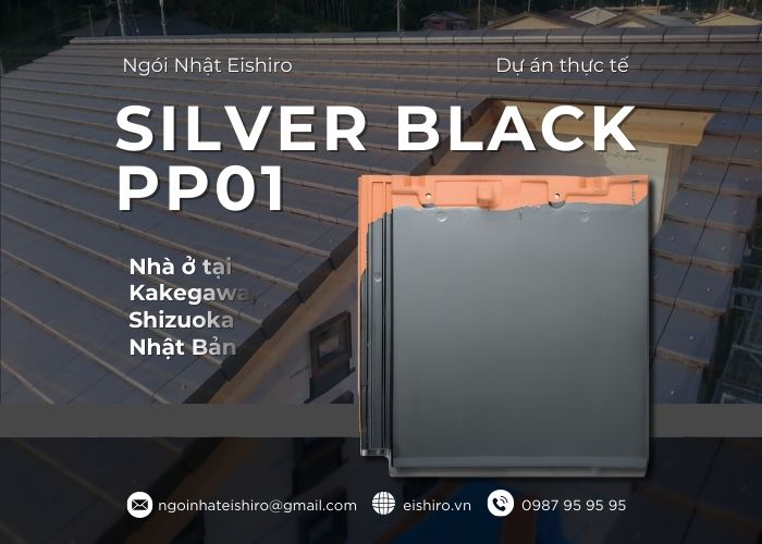 Ngói Nhật Eishiro PP40: Giải pháp mái phẳng hiện đại cho công trình đẳng cấp