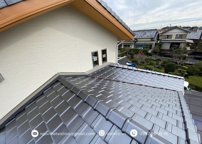 Ngói Nhật Eishiro giải pháp mái ngói cao cấp cho công trình bền vững