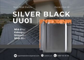 Ngói Nhật Eishiro Proud UU40 Silver Black – Dự án tại Shizuoka