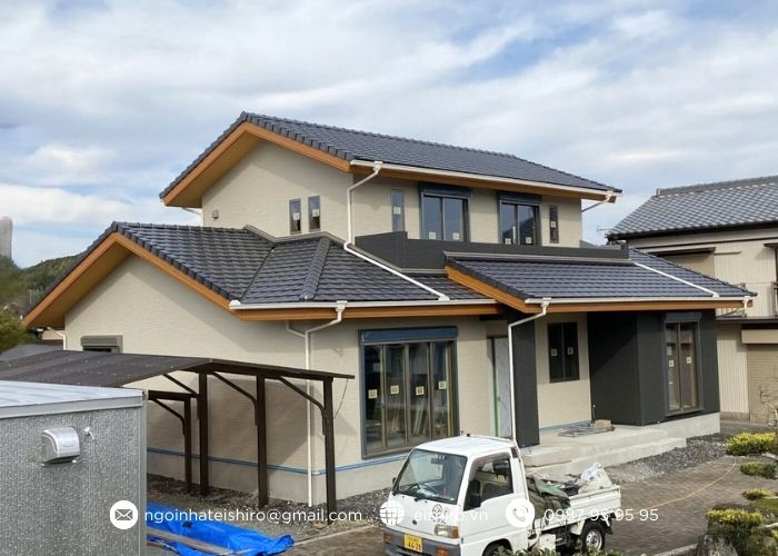 Ngói Nhật Eishiro hoàn thiện hệ mái nhà