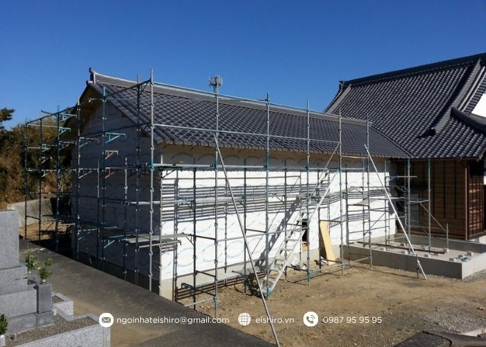 Sự giao thoa di sản tại Nhà tưởng niệm chùa S-in, Shizuoka với ngói Nhật J-TYPE