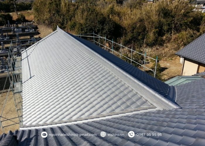 Sự giao thoa di sản tại Nhà tưởng niệm chùa S-in, Shizuoka với ngói Nhật J-TYPE