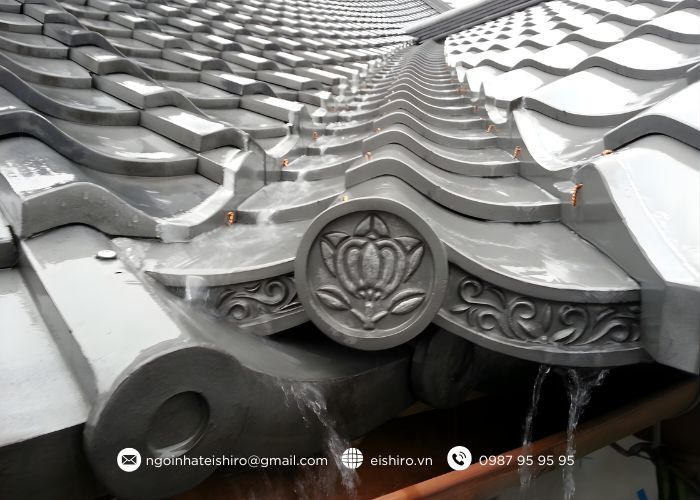 Sự giao thoa di sản tại Nhà tưởng niệm chùa S-in, Shizuoka với ngói Nhật J-TYPE