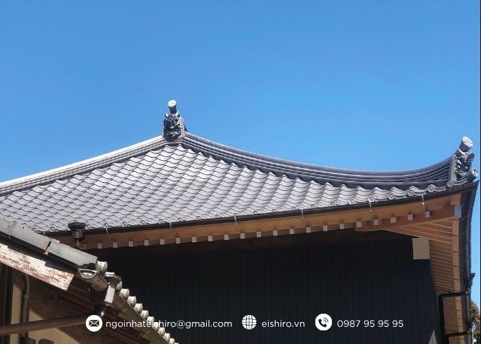 Ngói Nhật nhập khẩu J-TYPE: Điện Quan Âm