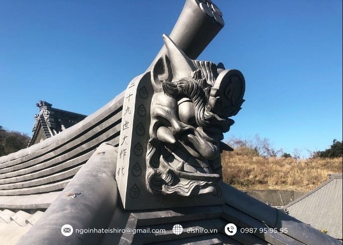 Ngói Nhật nhập khẩu J-TYPE: Điện Quan Âm