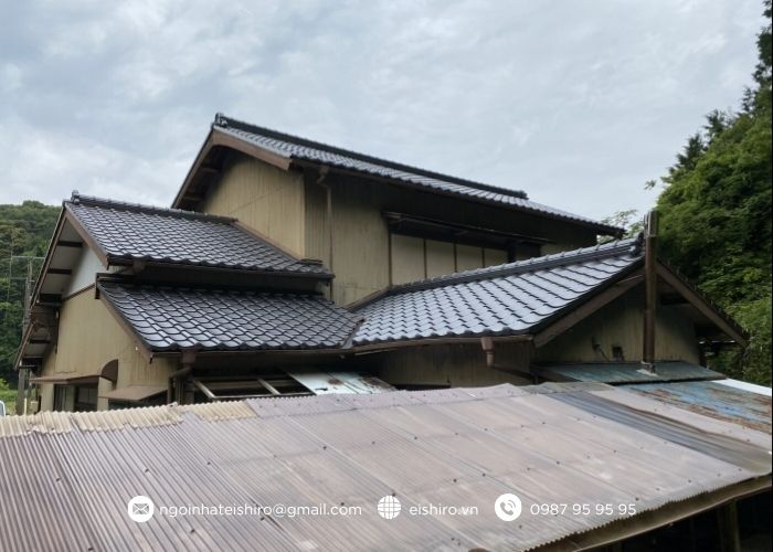Ngói Nhật nhập khẩu J-TYPE Smoked Silver: Dự án nhà ông A