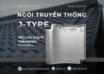 Ngói Nhật nhập khẩu J-TYPE Smoked Silver: Dự án thực tế nhà ông M