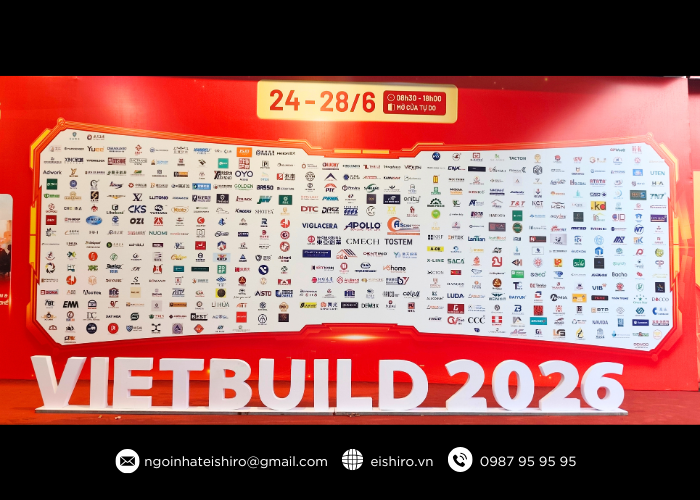 Ngói Nhật Eishiro trong Vietbuild 2026