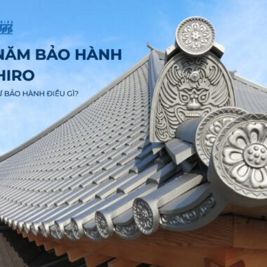 Bảng giá ngói Nhật nhập khẩu mới nhất 2025 – Ngói Eishiro chính hãng